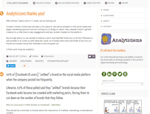 Tablet Screenshot of analyticisms.com